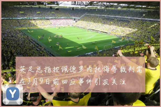 英足总指控佩德罗内托侮辱裁判需在3月9日前回应事件引发关注