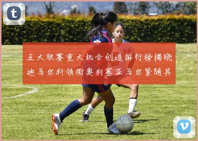 五大联赛重大机会创造排行榜揭晓迪马尔科领衔奥利塞亚马尔紧随其后